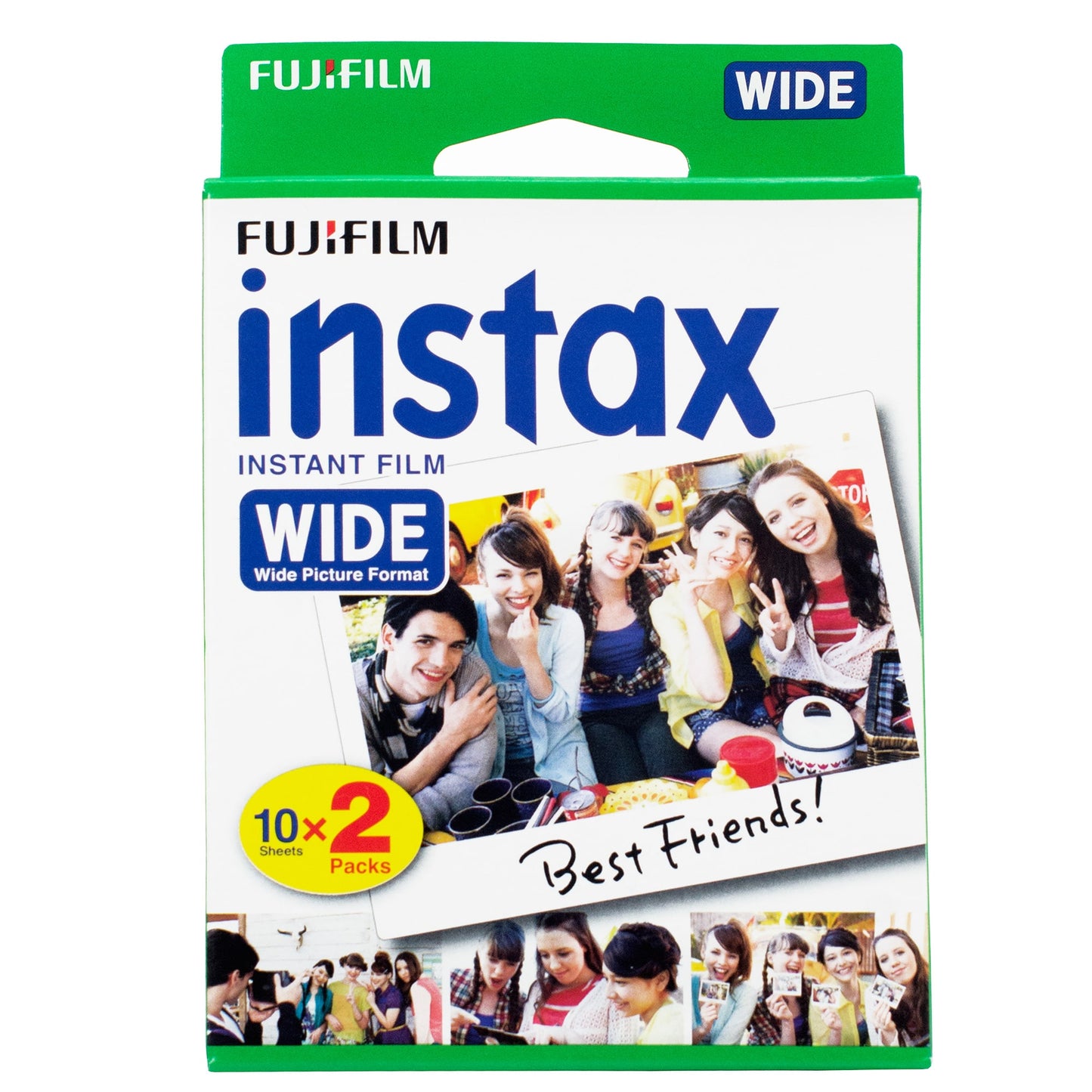 Fujifilm Instax Wide Instant Film (10 Sheets X 2 Packs)