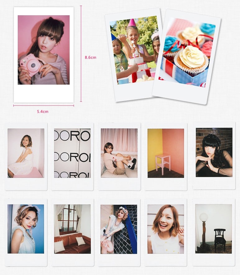 Fujifilm Instax Mini Instant Film (10 Sheets X 2 Packs)