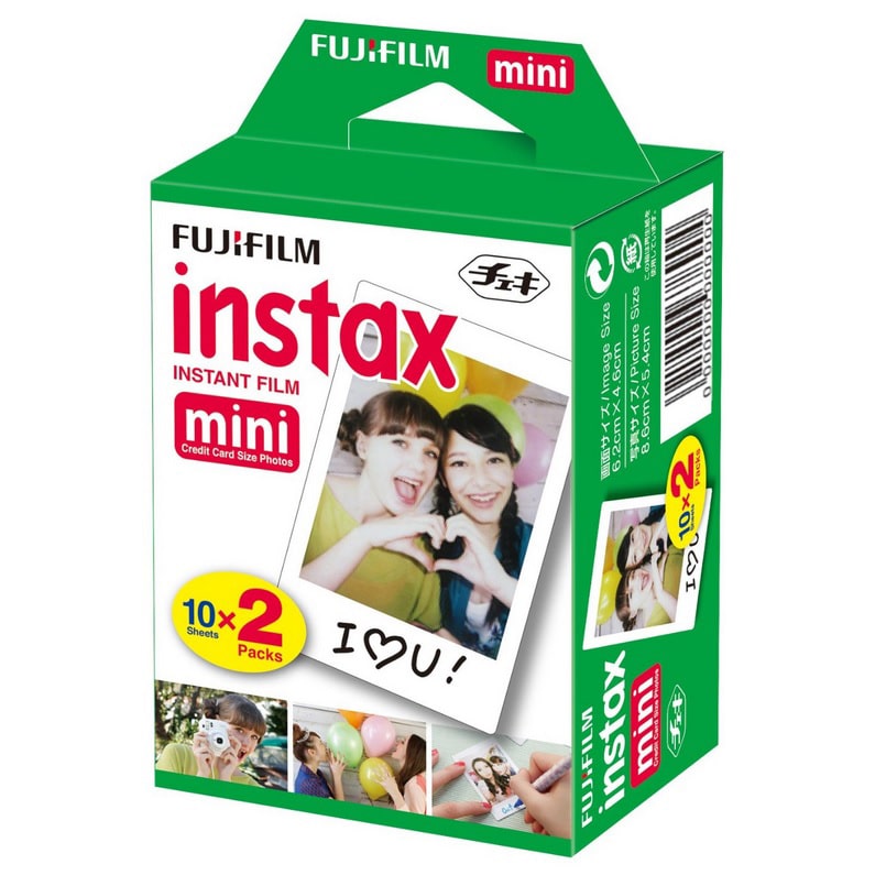 Fujifilm Instax Mini Instant Film (10 Sheets X 2 Packs)