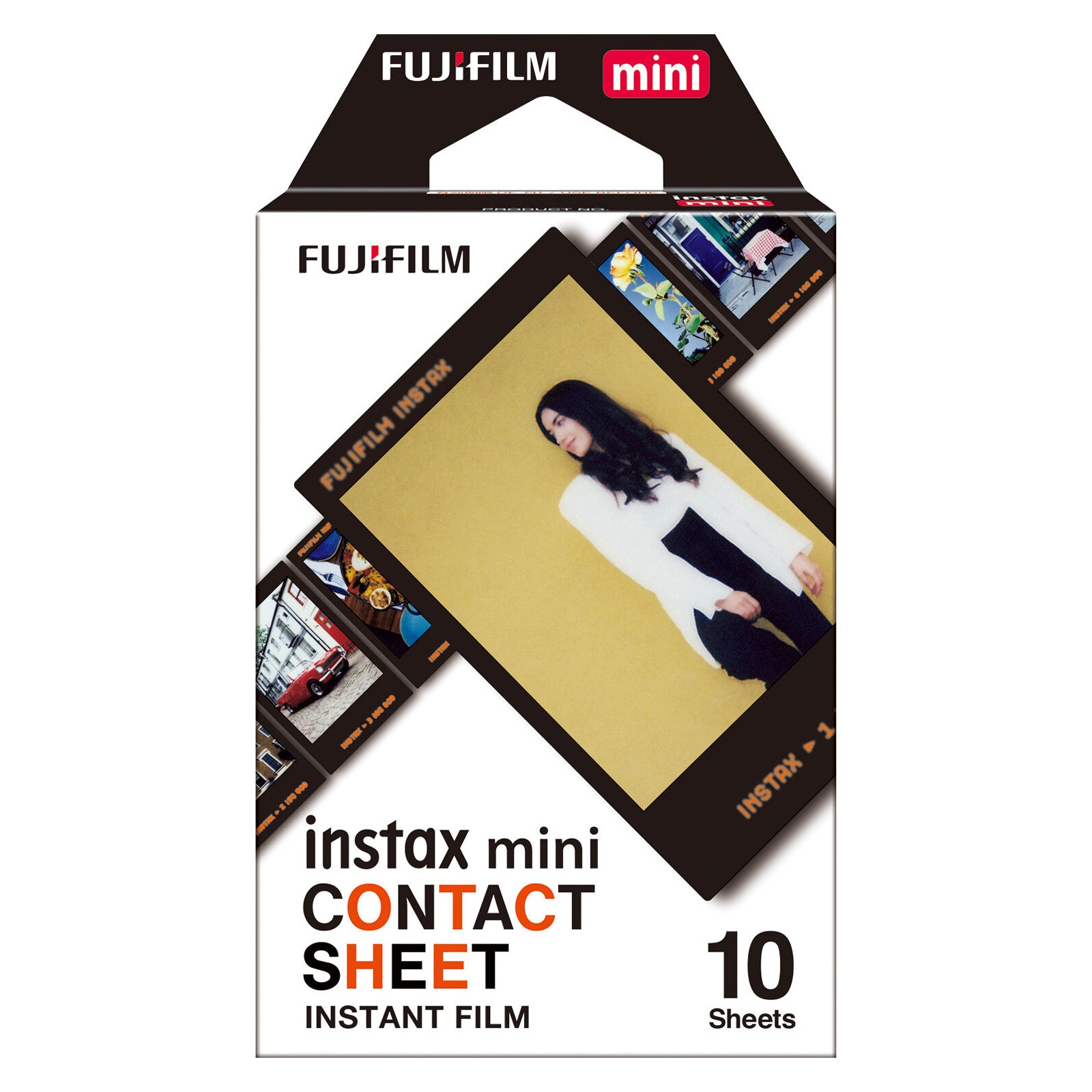 Fujifilm instax Film Mini Macaron 10 Vues Multicolore 