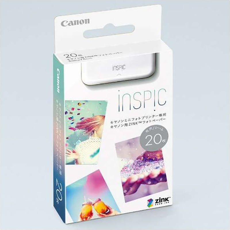 Canon Inspic Zink ZP-2030-20 Photo Paper Pack (20 Sheets)