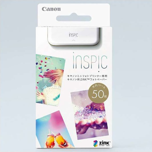 Canon Inspic Zink ZP-2030-50 Photo Paper Pack (50 Sheets)