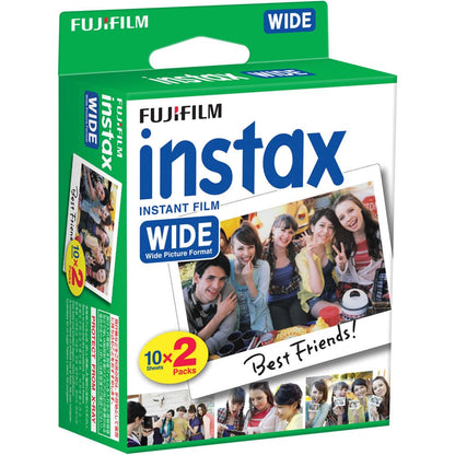 Fujifilm Instax Wide Instant Film (10 Sheets X 2 Packs)