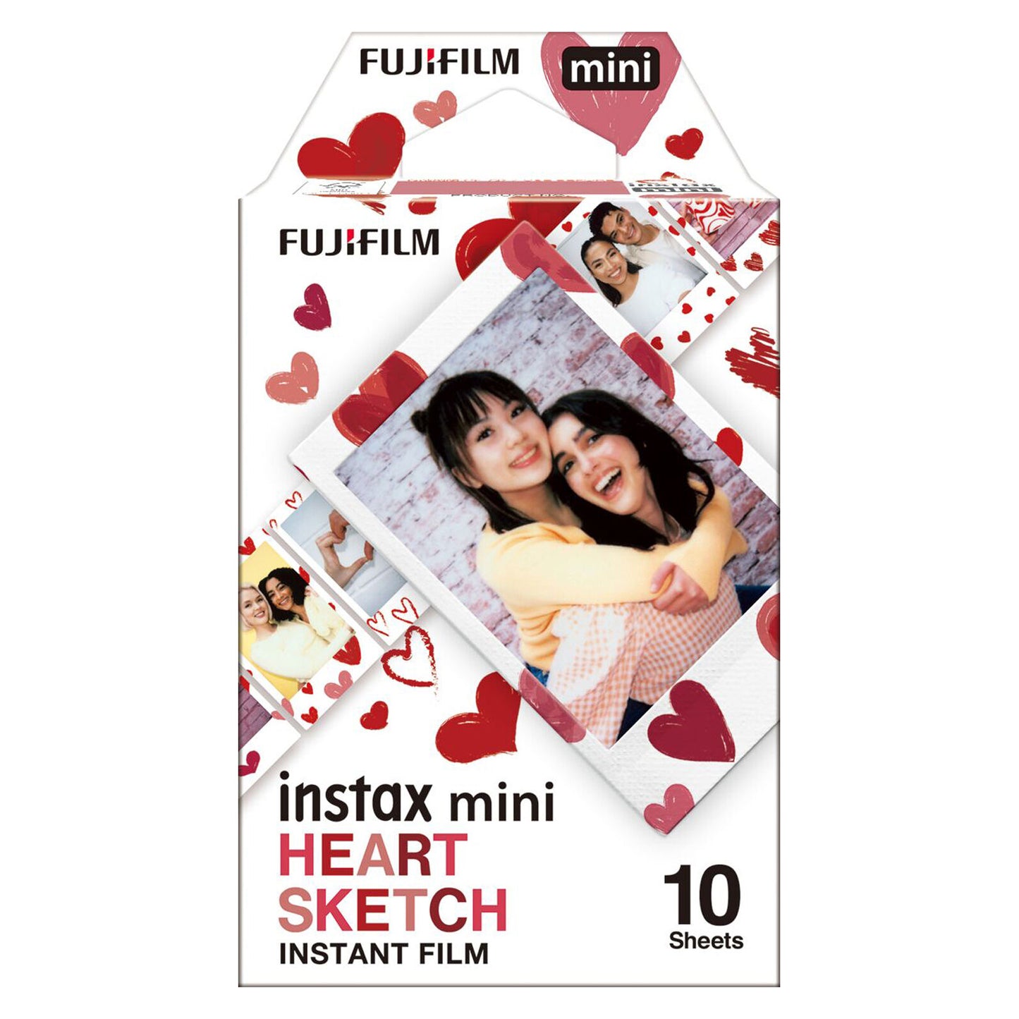 Fujifilm Instax Mini Instant Film (Heart Sketch)