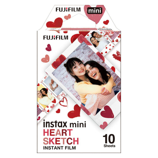 Fujifilm Instax Mini Instant Film (Heart Sketch)