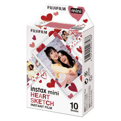 Fujifilm Instax Mini Instant Film (Heart Sketch)