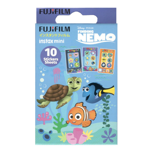 Fujifilm Instax Mini Instant Film & Sticker (Disney Pixar Finding Nemo)