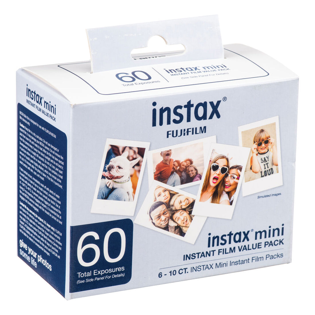 Fujifilm Instax Mini Value Pack Instant Film (10 Sheets X 6 Packs)