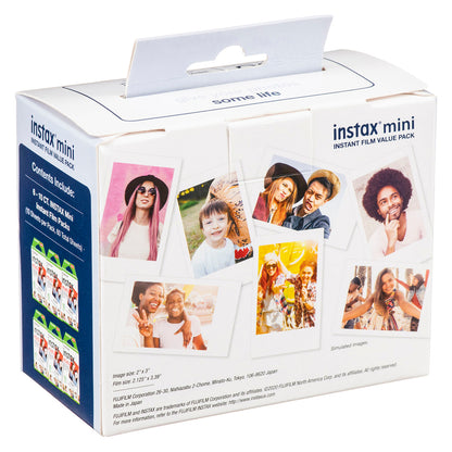 Fujifilm Instax Mini Value Pack Instant Film (10 Sheets X 6 Packs)