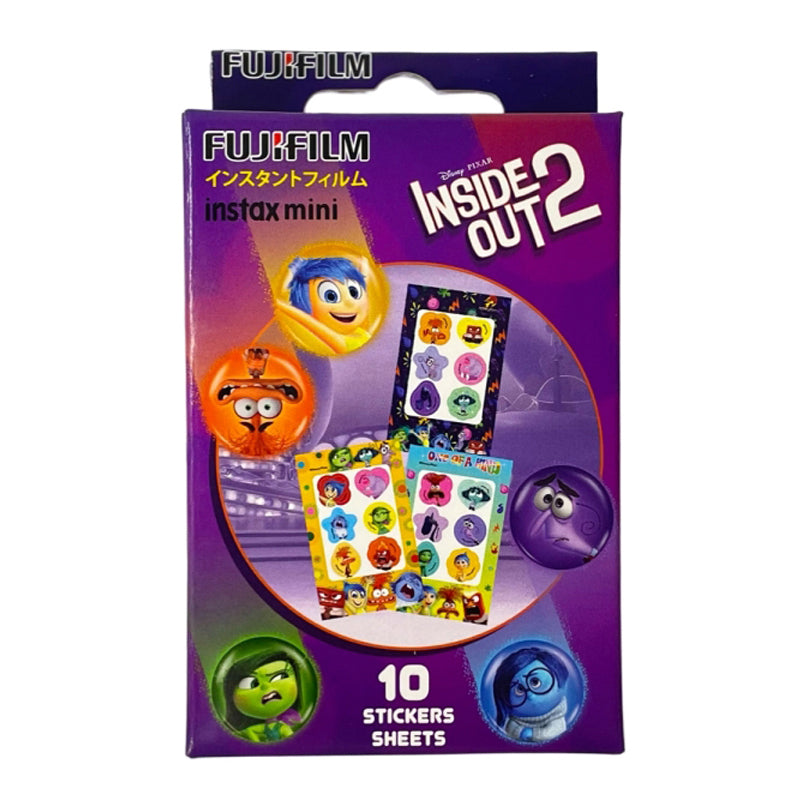 Fujifilm Instax Mini Instant Film & Sticker (Disney Pixar Inside Out 2)