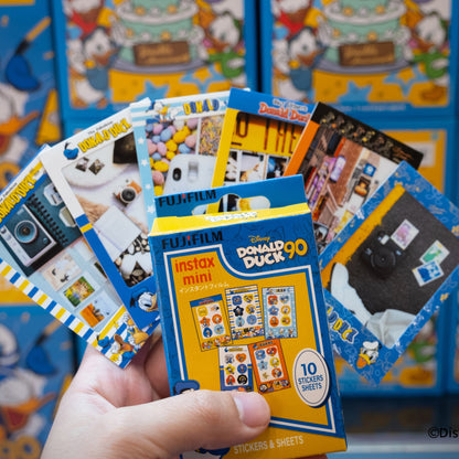 Fujifilm Instax Mini Instant Film & Sticker (Disney Donald Duck 90th Anniversary)