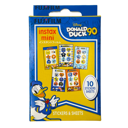 Fujifilm Instax Mini Instant Film & Sticker (Disney Donald Duck 90th Anniversary)