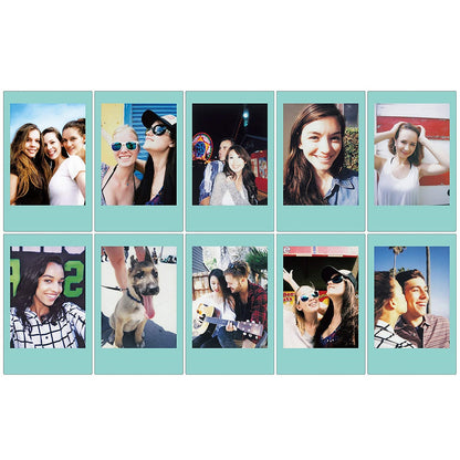 Fujifilm Instax Mini Instant Film (Sky Blue Frame)