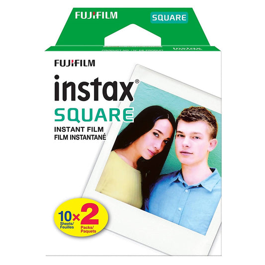 Fujifilm Instax Square Instant Film (10 Sheets X 2 Packs)