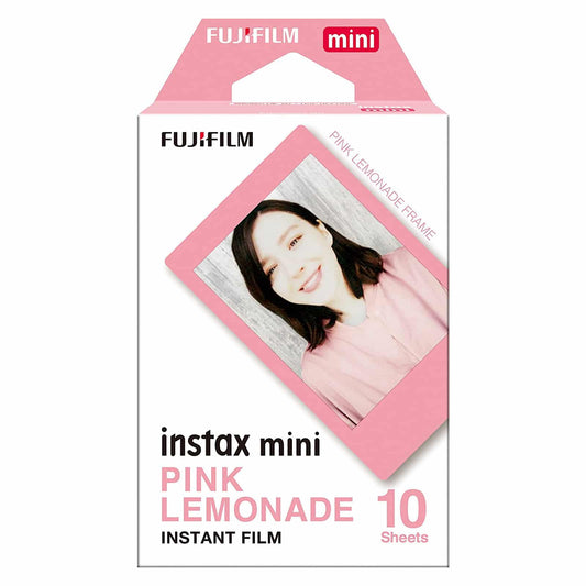 Fujifilm Instax Mini Instant Film (Pink Lemonade Frame)