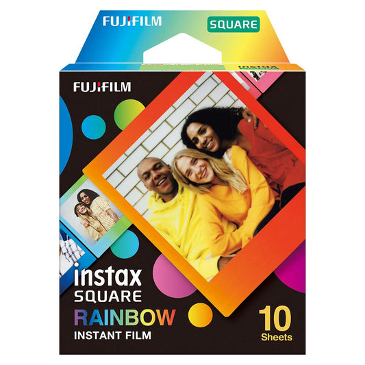 Fujifilm Instax Square Instant Film (Rainbow)