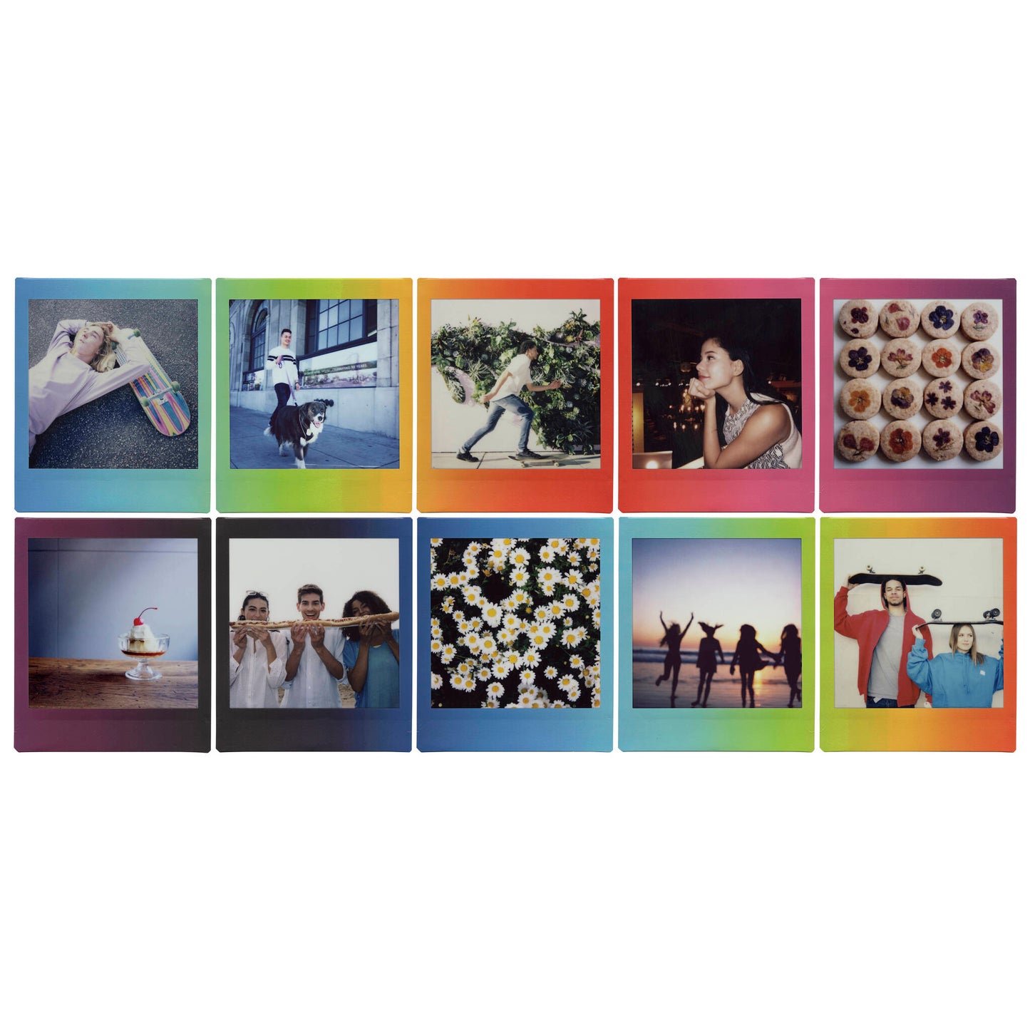 Fujifilm Instax Square Instant Film (Rainbow)